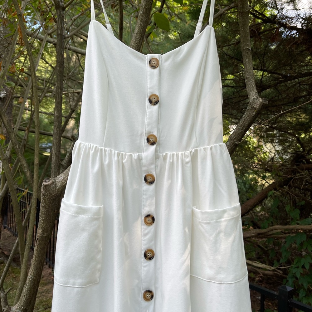 Lulus white dress